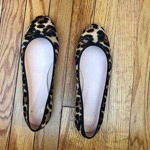 J. Crew Kiki Leopard ballet flats Size 8.5 NWT